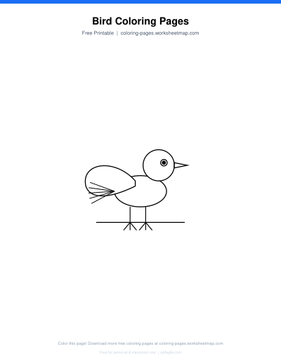 Bird Coloring Pages