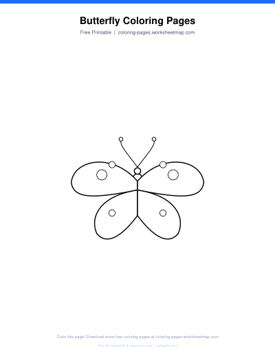 Butterfly Coloring Pages preview