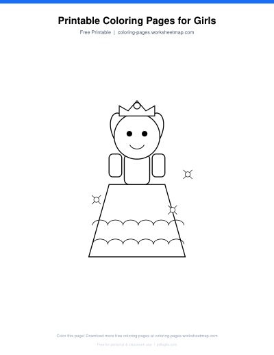 Printable Coloring Pages for Girls