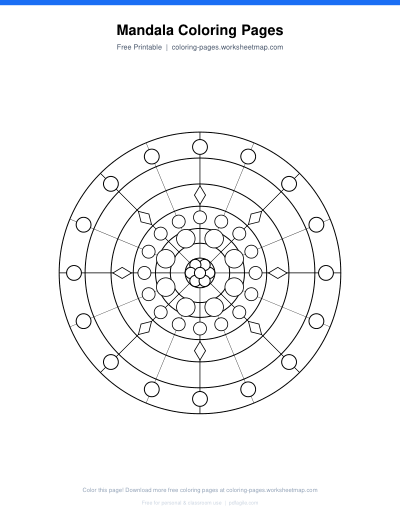 Mandala Coloring Pages preview